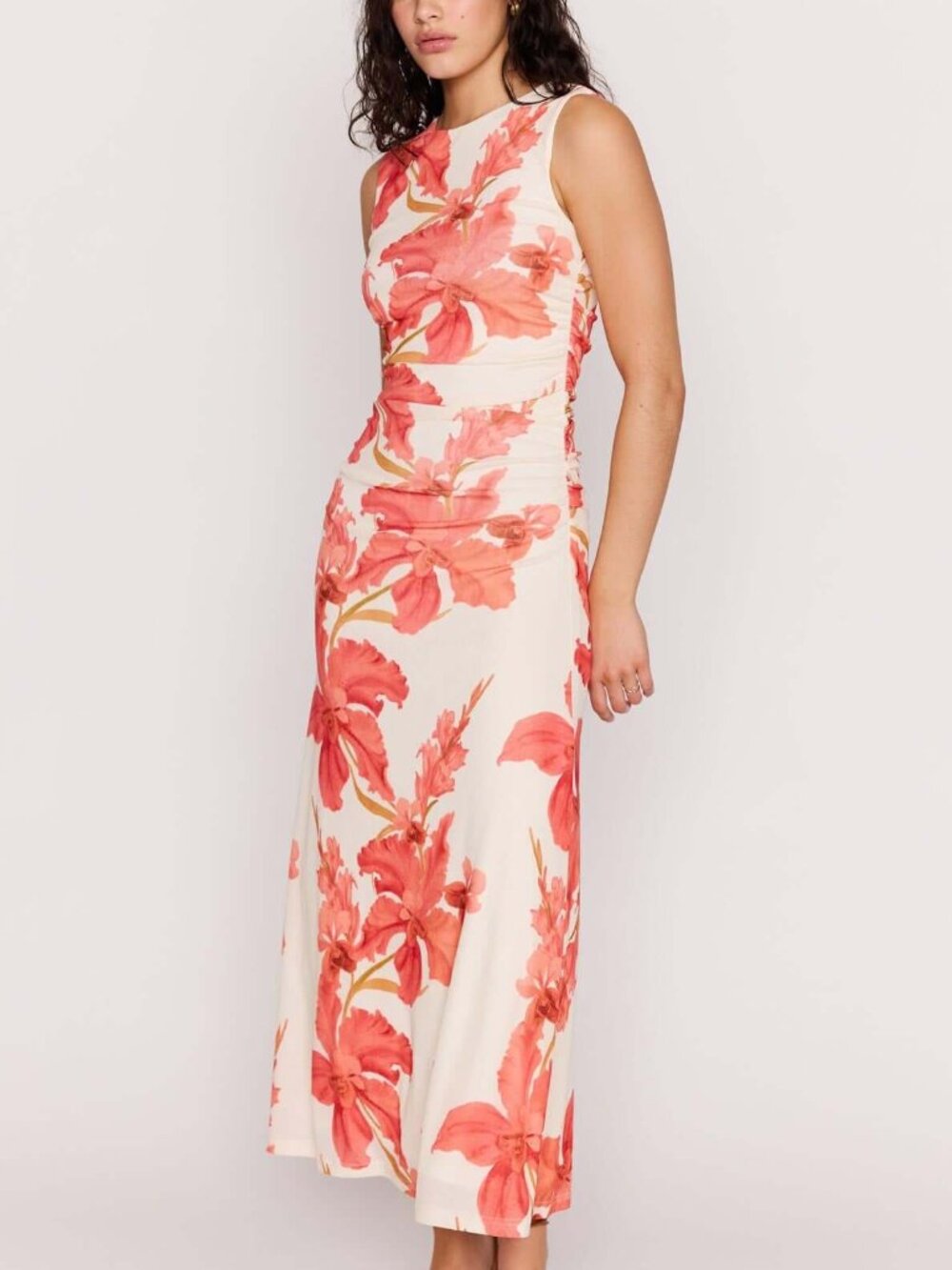 Isla Mesh Midi Dress